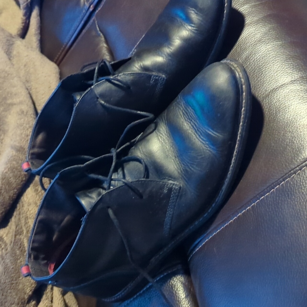 Timberland mens black dress boots 10.5
